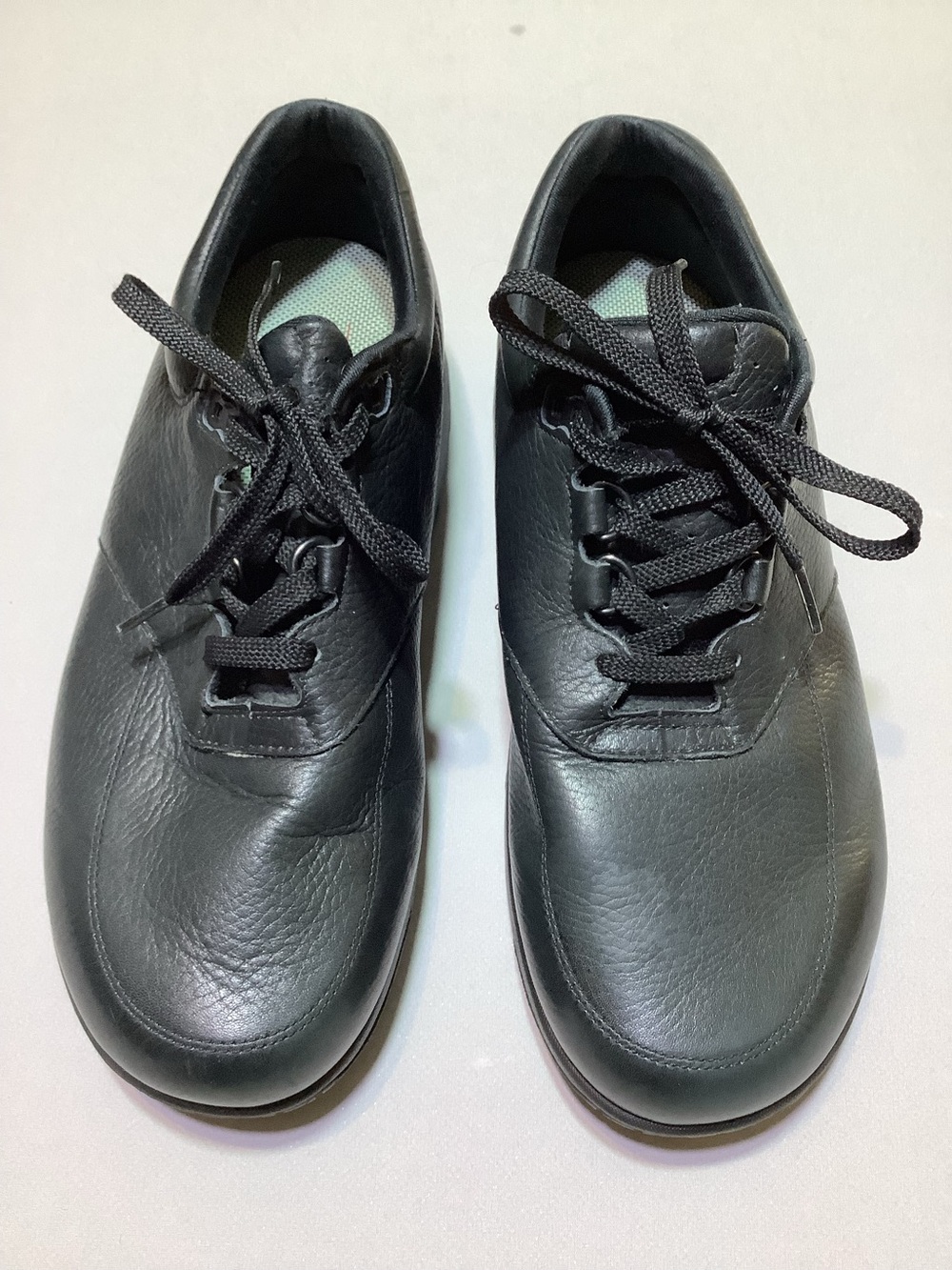 SAS Guardian Comfort Walking Work Shoes Men's 9 W Slip Resistant Black Leather